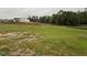 Expansive backyard features a lush lawn and landscaping with a view of the home at 141 Ruskin Dr, Smithfield, NC 27577