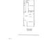 Detailed floor plan showcasing layout of first floor, with kitchen and garage at 1725 Mallard Trace Dr, Wendell, NC 27591