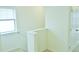 Bright stairway leads to the upper level with a linen closet near the landing at 1725 Mallard Trace Dr, Wendell, NC 27591