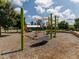 Community playground offers diverse recreational options including climbing frames, swings and grassy lawns at 1980 Great Ridge Pkwy, Chapel Hill, NC 27516