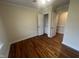 Cozy bedroom with hardwood floors and closet space at 2130 Pearidge Rd, Angier, NC 27501