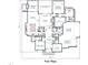 First floor plan showing layout of the home at 2200 Paddstowe Main Way, Wake Forest, NC 27587