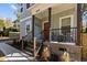 Inviting front porch with seating area, perfect for relaxing outdoors at 2207 Otis St # B, Durham, NC 27707