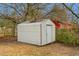 Exterior view of a white shed at 2319 Somers Ave, Burlington, NC 27215