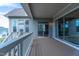 Well-appointed deck for enjoying the outdoor space at 2620 Club Level Dr, Apex, NC 27523