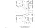 Detailed floor plan showing layout of rooms, bathrooms, and estimated areas at 2868 Anfield Rd, Raleigh, NC 27606