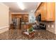 Spacious kitchen with stainless steel appliances and granite countertops at 2868 Anfield Rd, Raleigh, NC 27606