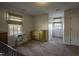 Bright bedroom with carpet, natural light, dresser, and outside view at 35 Fairway Ct, Dunn, NC 28334