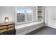 Bedroom window area features built in shelving, a window bench and natural light at 4121 Enfield Ridge Dr, Cary, NC 27519