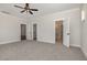 This bedroom has an adjoining bathroom and walk-in closet, for convenience at 48 Tanseyleaf Dr, Smithfield, NC 27577