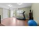 Spacious basement area with walkout access, ideal for recreation, exercise, or hobbies at 4810 Mitchell Mill Rd, Wake Forest, NC 27587