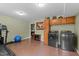 Finished basement featuring a laundry area and fitness space with equipment, perfect for an active lifestyle at 4810 Mitchell Mill Rd, Wake Forest, NC 27587