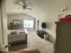 Serene main bedroom with natural light, offering a relaxing retreat for rest and rejuvenation at 50 Teal Dr, Youngsville, NC 27596