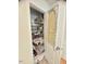 Organized closet with shelves and storage baskets, enhancing functionality and cleanliness at 50 Teal Dr, Youngsville, NC 27596