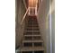 Unfinished stairway with wood and drywall at 6320 Slopeside Ct, Raleigh, NC 27610