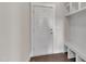 Bright mud room with built-in bench and storage at 706 Fireball Ct, Knightdale, NC 27545