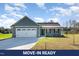 Charming one-story home with a two-car garage and welcoming front porch at 104 Burnello Ct, Princeton, NC 27569