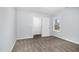 Cozy bedroom features soft gray carpet and a convenient closet at 106 Burnello Ct, Princeton, NC 27569
