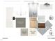 An inspirational guest bathroom rendering showcases the color palette, fixtures, and design details at 1116 Kimberly Dr, Raleigh, NC 27609