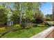 Backyard with shed and fire pit at 1205 Country Ridge Dr, Raleigh, NC 27609