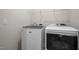 Efficient laundry area featuring a modern washer and dryer at 1241 White Flint Cir, Durham, NC 27703