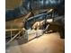 Unfinished attic showing HVAC system and ductwork at 125 Tuskeegee Dr, Smithfield, NC 27577