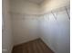 Spacious walk-in closet with carpet flooring and a wire shelf at 141 Trescott St, Smithfield, NC 27577