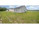 Backyard view featuring a partial lawn at 147 Tuskeegee Dr, Smithfield, NC 27577