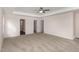 Spacious main bedroom with walk-in closet and en suite bathroom at 15 Lupin Dr, Smithfield, NC 27577