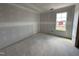 Unfinished bedroom featuring a window and drywall at 18 W Emily Gardens Dr, Selma, NC 27577