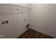 Convenient laundry room with washer and dryer hookups for easy laundry days at 282 Trescott St, Smithfield, NC 27577