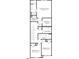 Detailed floor plan showcasing the layout of the second floor at 815 Central Park Dr, Knightdale, NC 27604