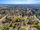 Aerial view of the home's surroundings and property lines at 309 14Th St, Butner, NC 27509