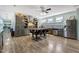 Modern kitchen with a large center island, stainless appliances, and ample cabinet space at 309 14Th St, Butner, NC 27509