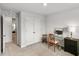 Neutral bedroom with closet, desk, and chairs at 309 Millennium Dr, Pittsboro, NC 27312