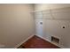 A walk-in closet with a wire shelf for storage and an electrical outlet at 33 W Emily Gardens Dr, Selma, NC 27576