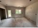 Kitchen in progress with a door to the exterior and a window at 40 Bailey-Boykin Rd, Selma, NC 27576