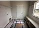 Functional mud room with built-in bench, storage, and access to the outdoors, perfect for organization at 40 Tuskeegee Dr, Smithfield, NC 27577