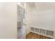 Mudroom with built-in bench, cubbies, and hooks provides convenient storage at 46 Lupin Dr, Smithfield, NC 27577