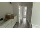 Bathroom with double vanity and tile flooring, creating a functional and stylish space at 47 Royal Ave, Selma, NC 27576