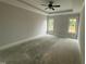 Large main bedroom with tray ceiling and natural light, a serene retreat ready to customize at 47 Royal Ave, Selma, NC 27576