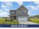 Charming two-story home features a large garage, and a well-maintained lawn at 53 Barony Ln, Smithfield, NC 27577