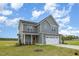 Charming home with manicured lawn and beautiful landscaping on a sunny day at 53 Barony Ln, Smithfield, NC 27577