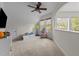 Upstairs bedroom with toys and carpet floors at 5928 Terrington Ln, Raleigh, NC 27606