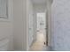 Hallway with tile flooring and an ensuite bathroom leading to a Bedroom at 5928 Terrington Ln, Raleigh, NC 27606