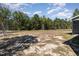 Spacious wooded backyard with lots of space for recreation at 609 Tuscany Cir, Princeton, NC 27569