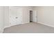 Neutral bedroom with closet and en suite bathroom at 609 Tuscany Cir, Princeton, NC 27569