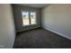 Neutral bedroom with carpet and a window letting in natural light provides a calm and relaxing atmosphere at 612 Tuscany Cir, Princeton, NC 27569