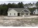 Charming single-story home featuring a mix of board and batten and shingle siding, creating an inviting curb appeal at 612 Tuscany Cir, Princeton, NC 27569