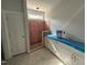 Bathroom featuring double vanity and a shower under construction at 71 Royal Ave, Selma, NC 27576